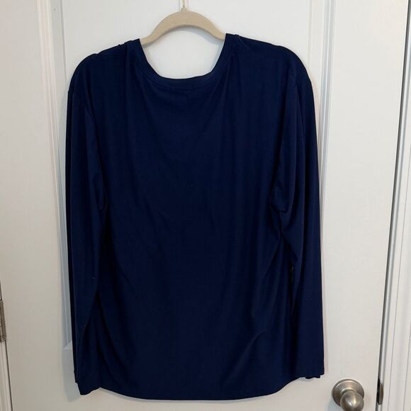 Dockers Navy Long Sleeve Tee - Picture 3 of 3